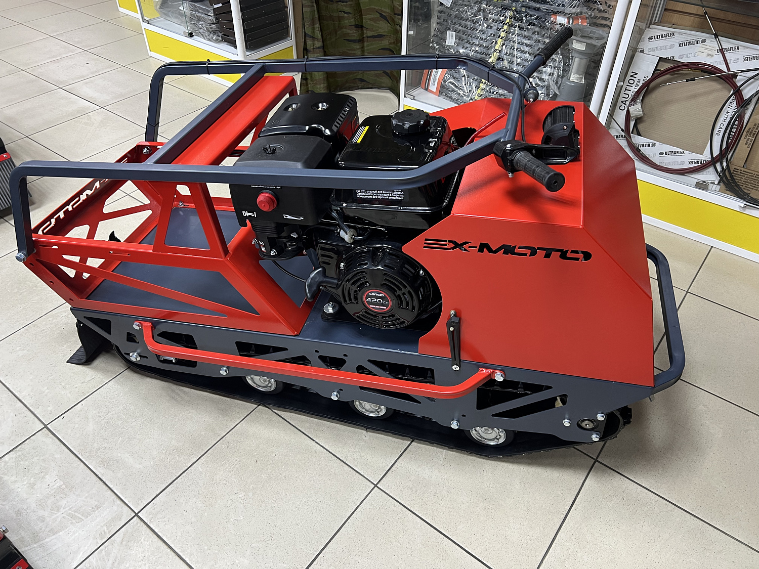 Мотобуксировщик EX-MOTO SNOWDOG S500 15л.с в Волгодонске