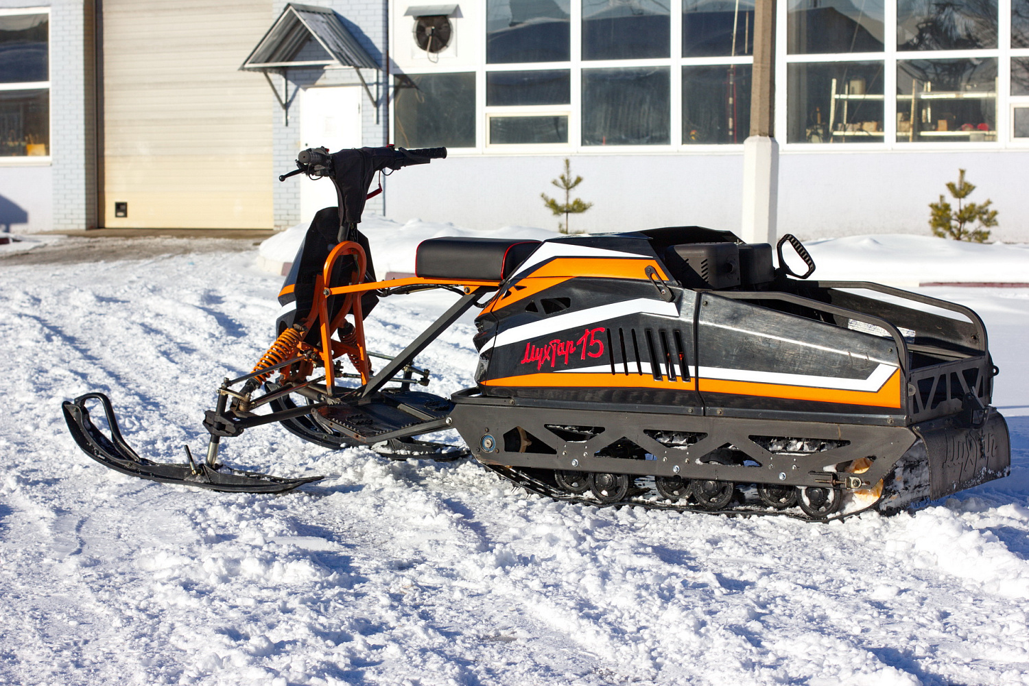 Мотобуксировщик IRBIS Мухтар 15 с лыжным модулем в комплекте в Волгодонске