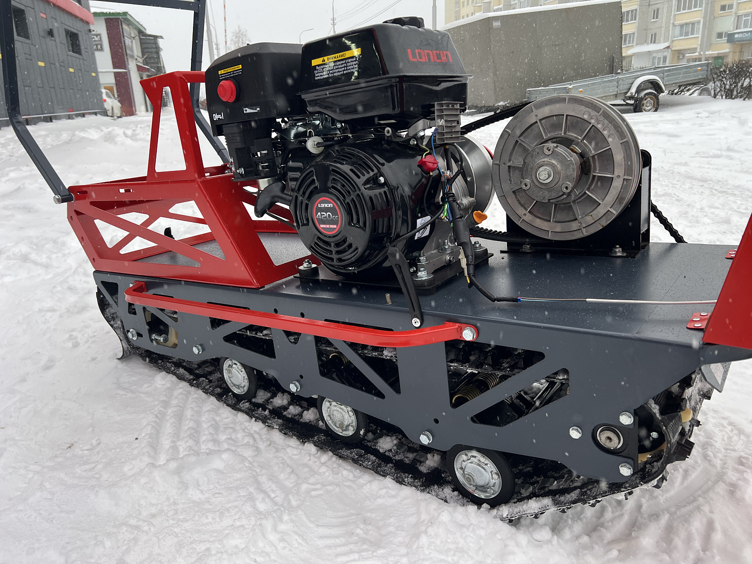 Мотобуксировщик EX-MOTO SNOWDOG S500 15л.с в Волгодонске