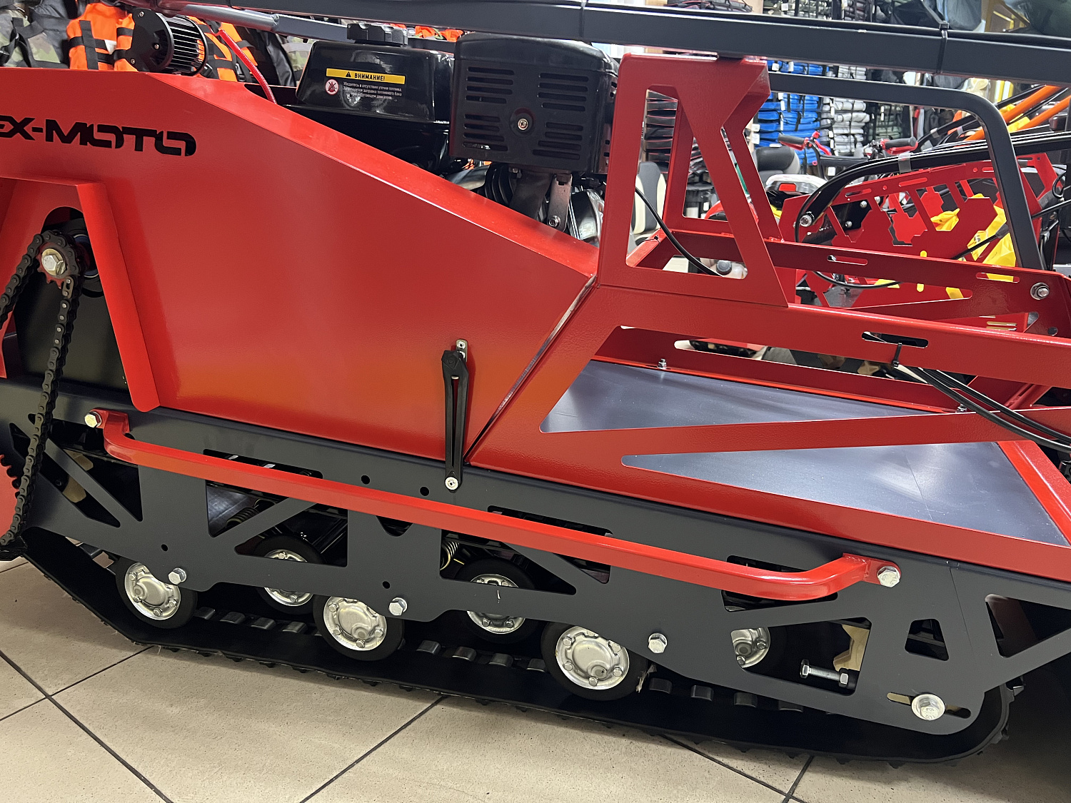 Мотобуксировщик EX-MOTO SNOWDOG S500 15л.с в Волгодонске