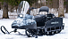 Миниснегоход Бурлак Егерь Экспедитор 15 л.с. , реверс, тормоз, капот белый в Волгодонске