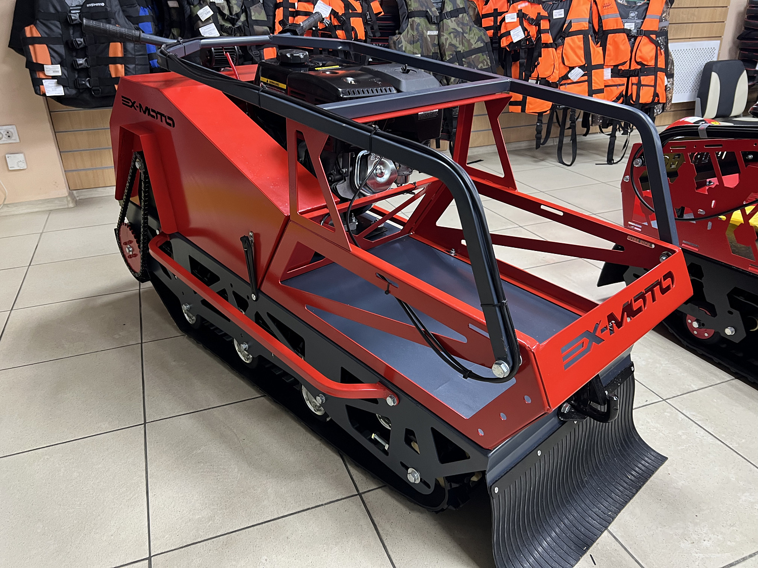 Мотобуксировщик EX-MOTO SNOWDOG S500 15л.с в Волгодонске